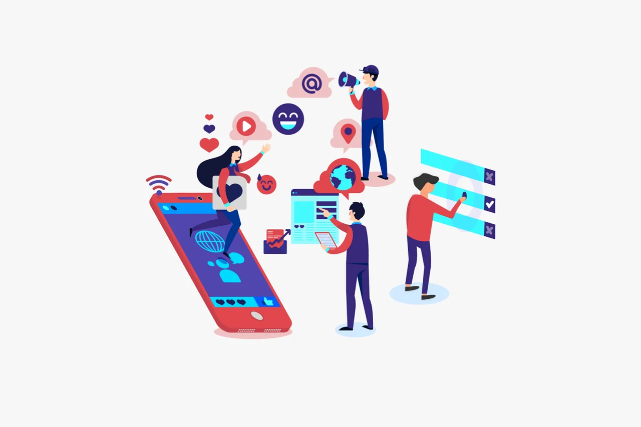 Soziale Medien und Website Soziale Medien und Website