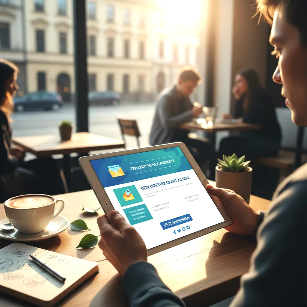 Newsletter-Werbung
