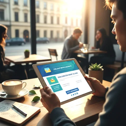 Newsletter-Werbung